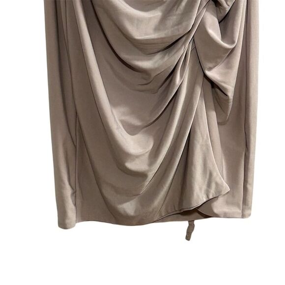 Pretty Little Thing Women's Lilac Draped Back Mini Dress Size 2 - Picture 6 of 12